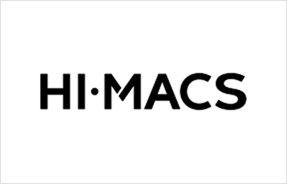 HI-MACS logo in black text