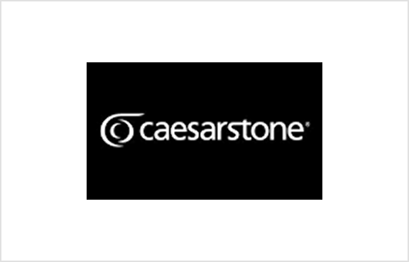 Caesarstone emblem featuring a stylized swirl