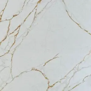 White marble texture with gold veins