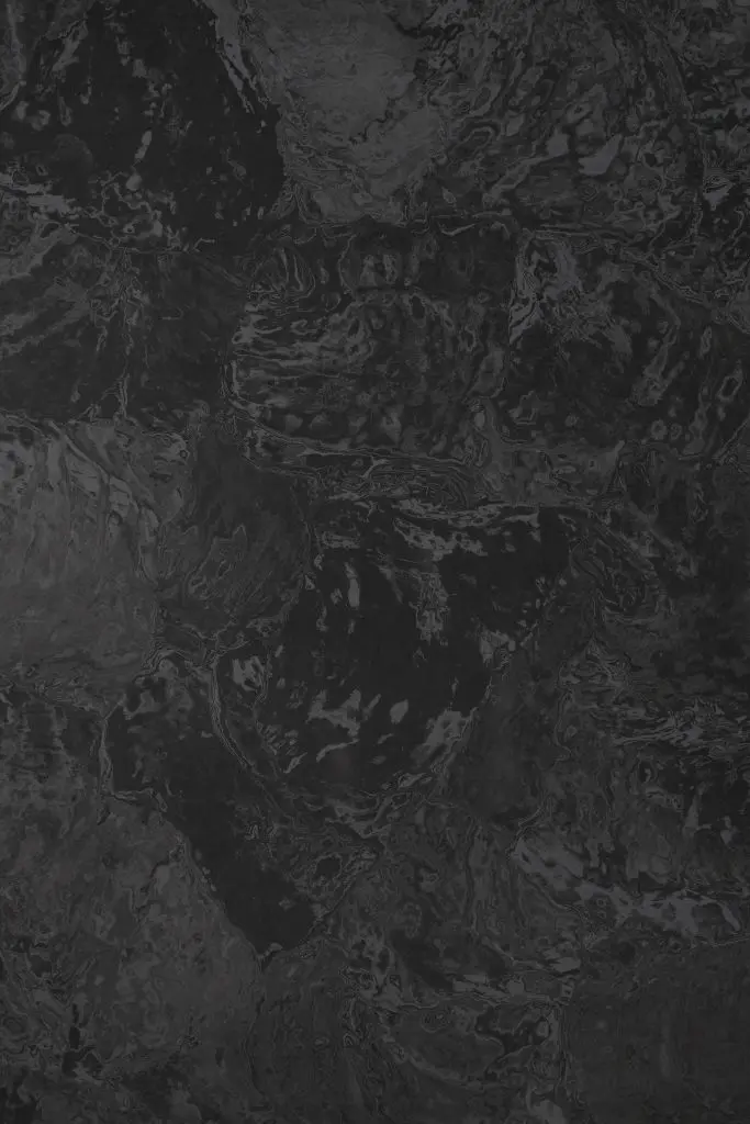 Black marble surface design