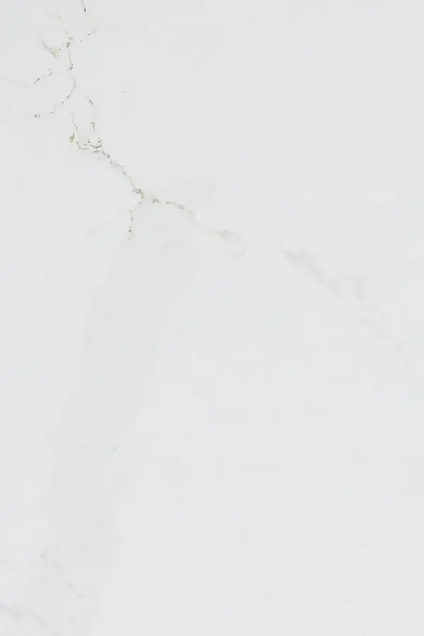Minimalist white marble surface design