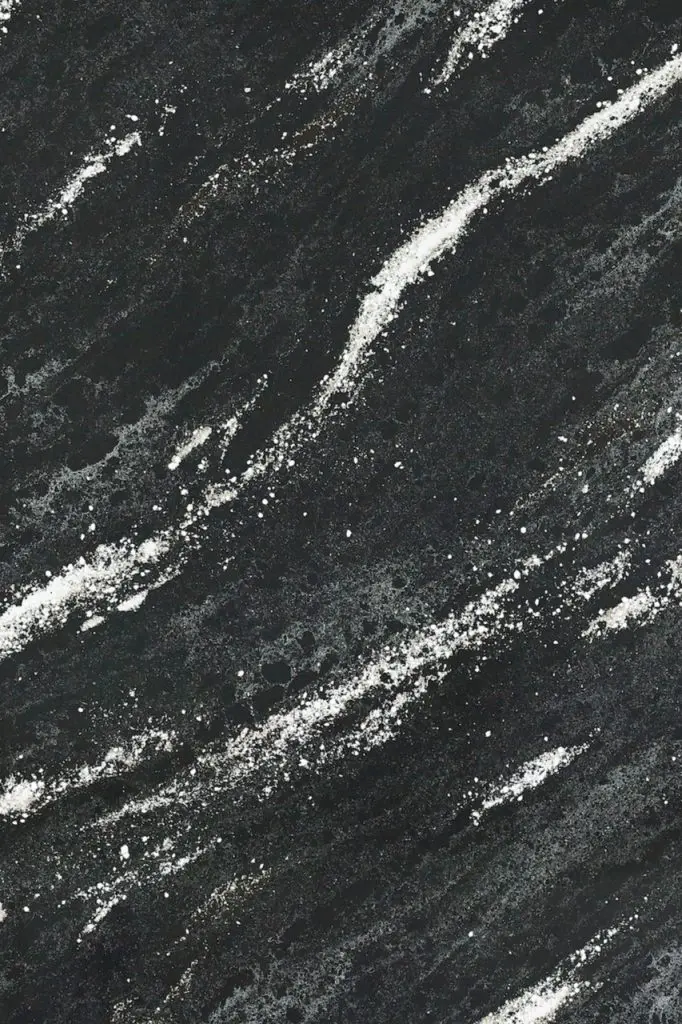 Abstract black marble pattern