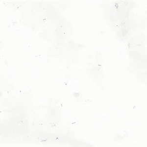 Minimalist white surface with faint gray patterns.