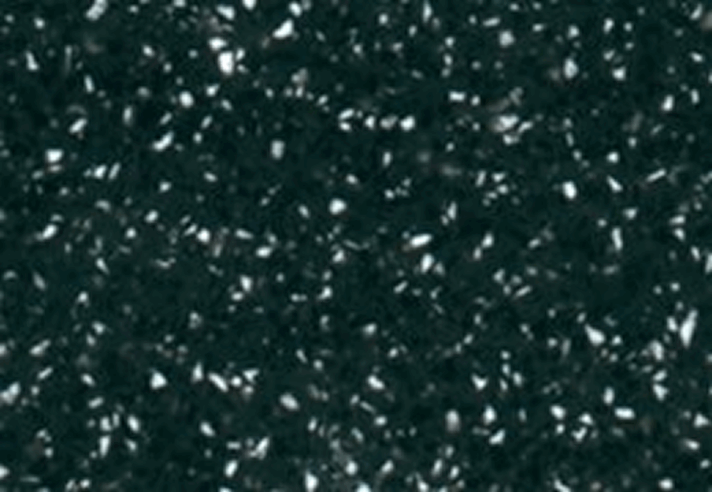 Speckled black terrazzo surface