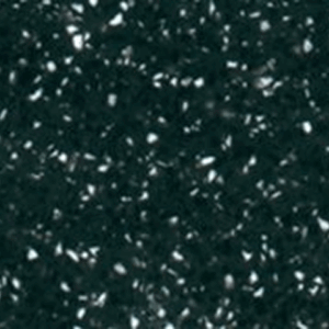 Speckled black terrazzo surface