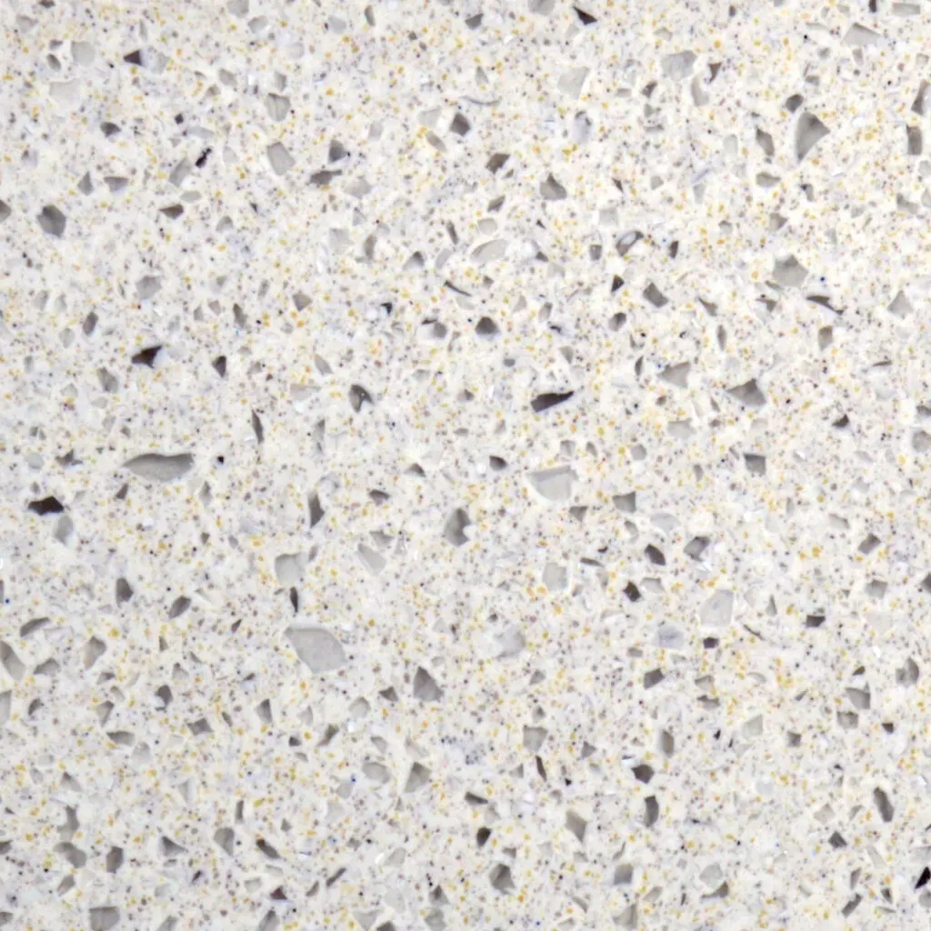 Close-up of terrazzo flooring pattern