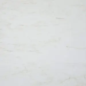 White marble background with subtle beige veining