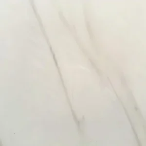 White marble surface with gray veins